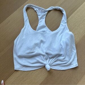 Alo Yoga Knot Sports Bra, Size medium.